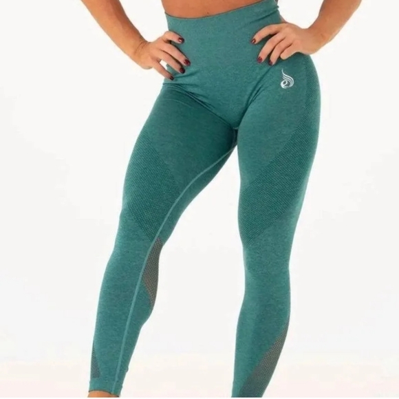 Ryderwear Pants - Ryderwear seamless teal leggings